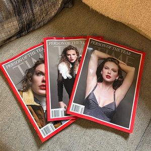 TAYLOR SWIFT TIME MAGAZINE PERSON OF THE YEAR 3 PC. special edition cover set